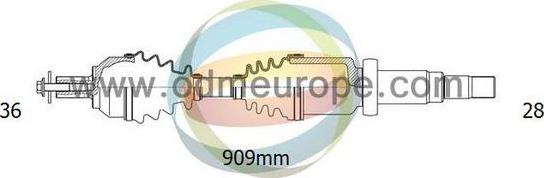 4X4 ESTANFI EST-18-152430 - Arbre de transmission cwaw.fr