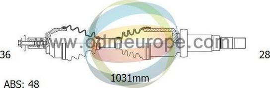 4X4 ESTANFI EST-18-152281 - Arbre de transmission cwaw.fr