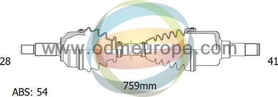 4X4 ESTANFI EST-18-161091 - Arbre de transmission cwaw.fr