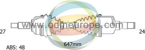 4X4 ESTANFI EST-18-161101 - Arbre de transmission cwaw.fr