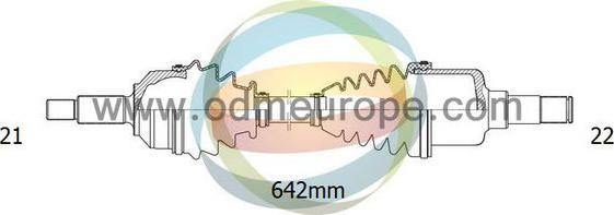 4X4 ESTANFI EST-18-161260 - Arbre de transmission cwaw.fr