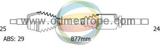 4X4 ESTANFI EST-18-162451 - Arbre de transmission cwaw.fr