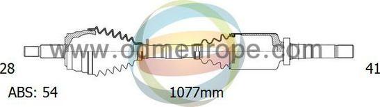 4X4 ESTANFI EST-18-162091 - Arbre de transmission cwaw.fr