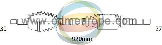 4X4 ESTANFI EST-18-342050 - Arbre de transmission cwaw.fr