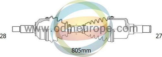 4X4 ESTANFI EST-18-342330 - Arbre de transmission cwaw.fr