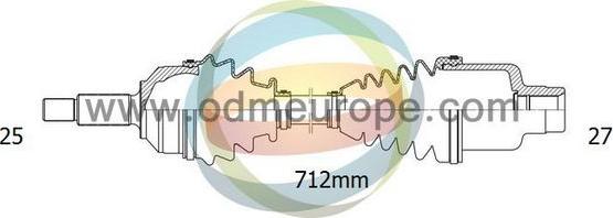 4X4 ESTANFI EST-18-293050 - Arbre de transmission cwaw.fr