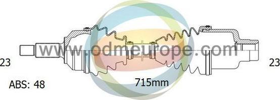 4X4 ESTANFI EST-18-293021 - Arbre de transmission cwaw.fr