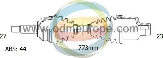 4X4 ESTANFI EST-18-292451 - Arbre de transmission cwaw.fr