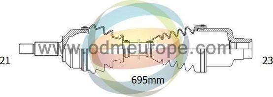 4X4 ESTANFI EST-18-292160 - Arbre de transmission cwaw.fr