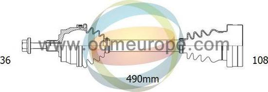 4X4 ESTANFI EST-18-215100 - Arbre de transmission cwaw.fr