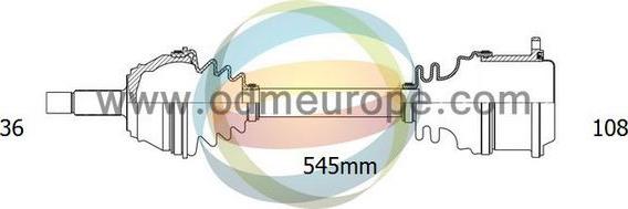 4X4 ESTANFI EST-18-211030 - Arbre de transmission cwaw.fr