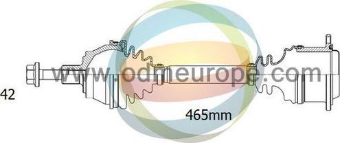 4X4 ESTANFI EST-18-213200 - Arbre de transmission cwaw.fr