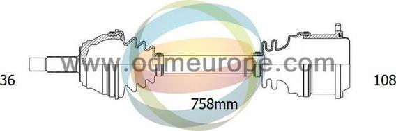 4X4 ESTANFI EST-18-212530 - Arbre de transmission cwaw.fr