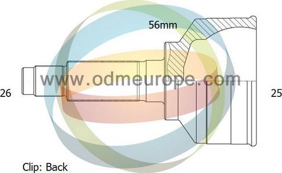 4X4 ESTANFI EST-12-090209 - Jeu de joints, arbre de transmission cwaw.fr