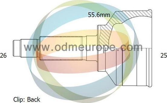 4X4 ESTANFI EST-12-090289 - Jeu de joints, arbre de transmission cwaw.fr