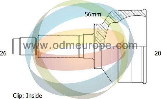 4X4 ESTANFI EST-12-090276 - Jeu de joints, arbre de transmission cwaw.fr