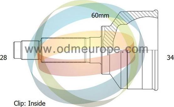 4X4 ESTANFI EST-12-040802 - Jeu de joints, arbre de transmission cwaw.fr