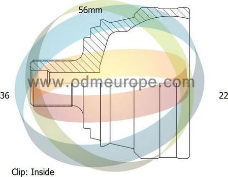 4X4 ESTANFI EST-12-050427 - Jeu de joints, arbre de transmission cwaw.fr