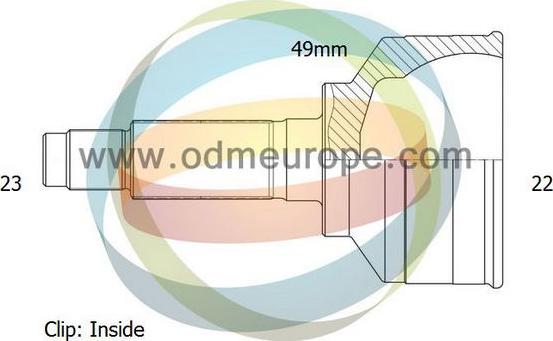 4X4 ESTANFI EST-12-060195 - Jeu de joints, arbre de transmission cwaw.fr