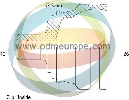 4X4 ESTANFI EST-12-011966 - Jeu de joints, arbre de transmission cwaw.fr