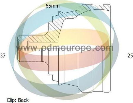 4X4 ESTANFI EST-12-341958 - Jeu de joints, arbre de transmission cwaw.fr