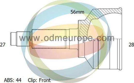 4X4 ESTANFI EST-12-351799 - Jeu de joints, arbre de transmission cwaw.fr