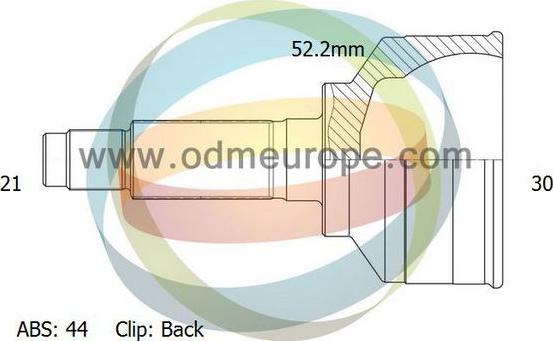 4X4 ESTANFI EST-12-291983 - Jeu de joints, arbre de transmission cwaw.fr