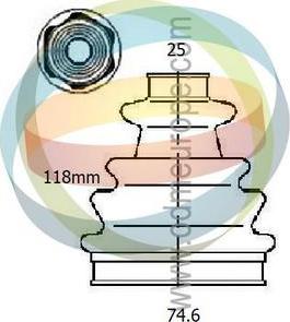 4X4 ESTANFI EST-21-990408 - Joint-soufflet, arbre de commande cwaw.fr