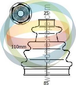 4X4 ESTANFI EST-21-990429 - Joint-soufflet, arbre de commande cwaw.fr