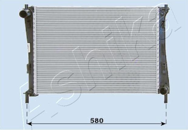 4X4 ESTANFI EST-RDA053069 - Radiateur, refroidissement du moteur cwaw.fr