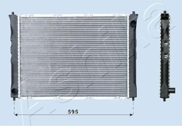 4X4 ESTANFI EST-RDA012042 - Radiateur, refroidissement du moteur cwaw.fr