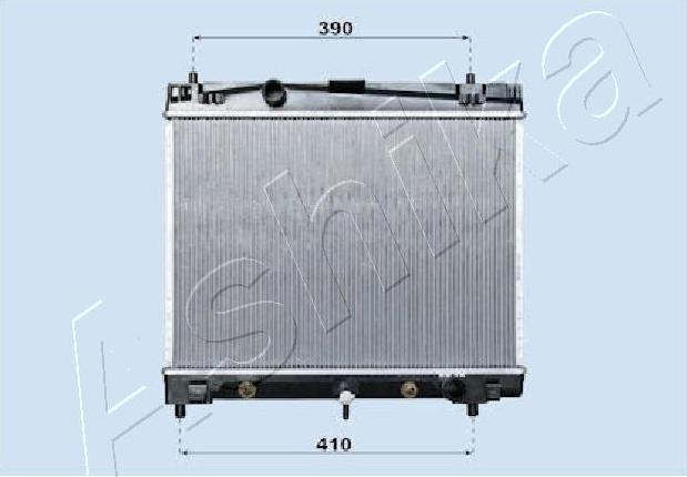 4X4 ESTANFI EST-RDA153011 - Radiateur, refroidissement du moteur cwaw.fr