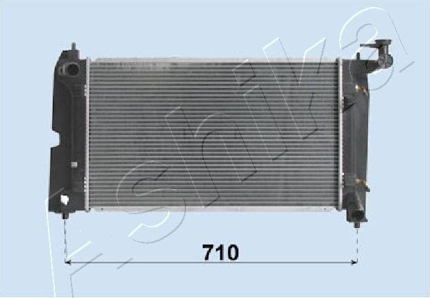 4X4 ESTANFI EST-RDA153116 - Radiateur, refroidissement du moteur cwaw.fr