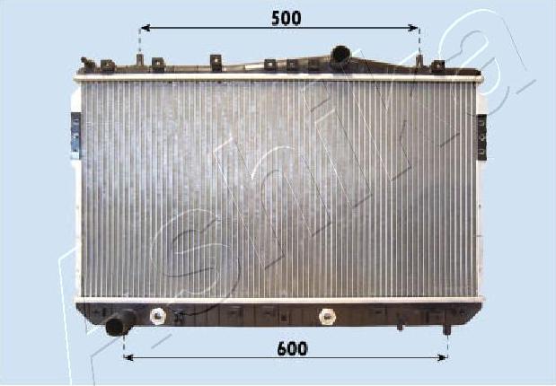 4X4 ESTANFI EST-RDA313021 - Radiateur, refroidissement du moteur cwaw.fr