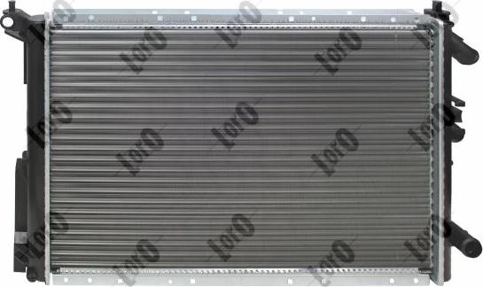 ABAKUS 042-017-0022 - Radiateur, refroidissement du moteur cwaw.fr