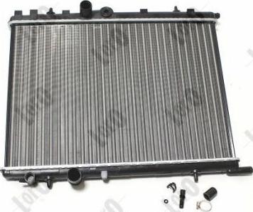 ABAKUS 009-017-0010 - Radiateur, refroidissement du moteur cwaw.fr