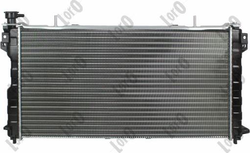 ABAKUS 008-017-0004 - Radiateur, refroidissement du moteur cwaw.fr