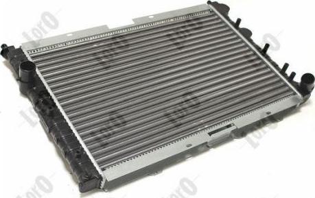 ABAKUS 002-017-0001 - Radiateur, refroidissement du moteur cwaw.fr