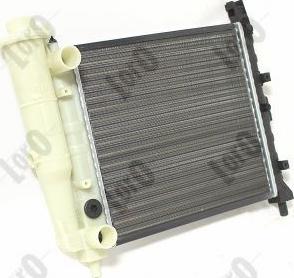 ABAKUS 016-017-0047 - Radiateur, refroidissement du moteur cwaw.fr