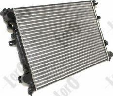 ABAKUS 016-017-0057 - Radiateur, refroidissement du moteur cwaw.fr