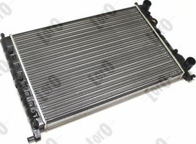 ABAKUS 016-017-0010 - Radiateur, refroidissement du moteur cwaw.fr