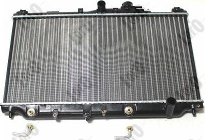 ABAKUS 018-017-0012 - Radiateur, refroidissement du moteur cwaw.fr