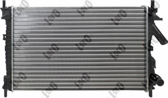 ABAKUS 017-017-0063 - Radiateur, refroidissement du moteur cwaw.fr