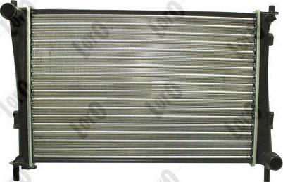 ABAKUS 017-017-0018 - Radiateur, refroidissement du moteur cwaw.fr