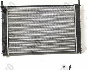 ABAKUS 017-017-0017 - Radiateur, refroidissement du moteur cwaw.fr