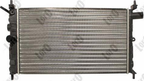 ABAKUS 037-017-0097 - Radiateur, refroidissement du moteur cwaw.fr