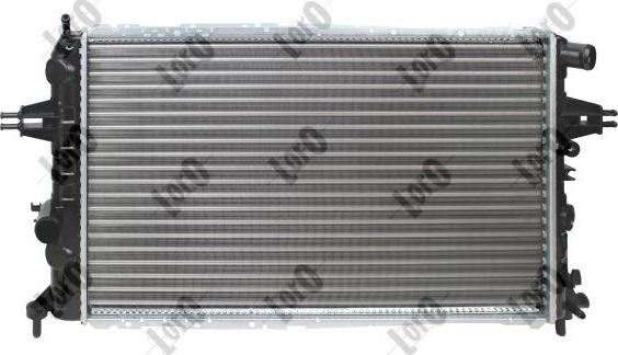 ABAKUS 037-017-0048 - Radiateur, refroidissement du moteur cwaw.fr