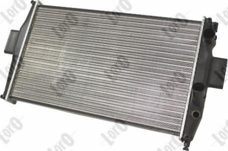 ABAKUS 022-017-0008 - Radiateur, refroidissement du moteur cwaw.fr