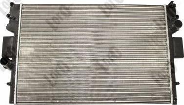 ABAKUS 022-017-0007 - Radiateur, refroidissement du moteur cwaw.fr