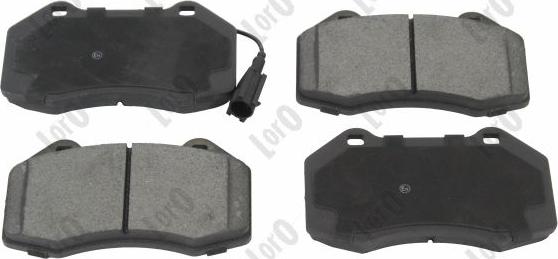 ABAKUS 231-01-316 - Kit de plaquettes de frein, frein à disque cwaw.fr